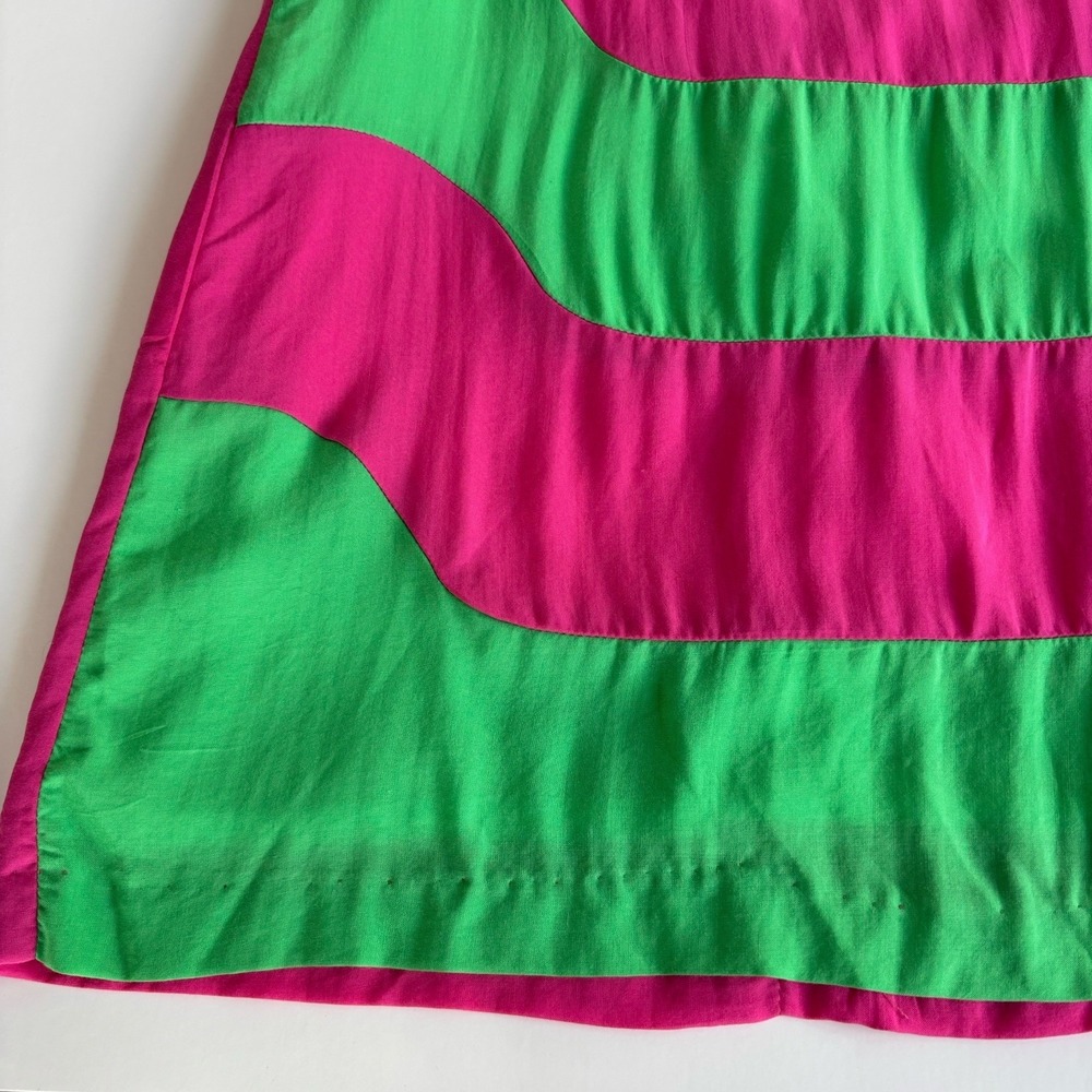 Maggie Breen Too Girl's 8 Sleeveless Pink Green Colorblock Dress NWT ($52.50) - Picture 2 of 10